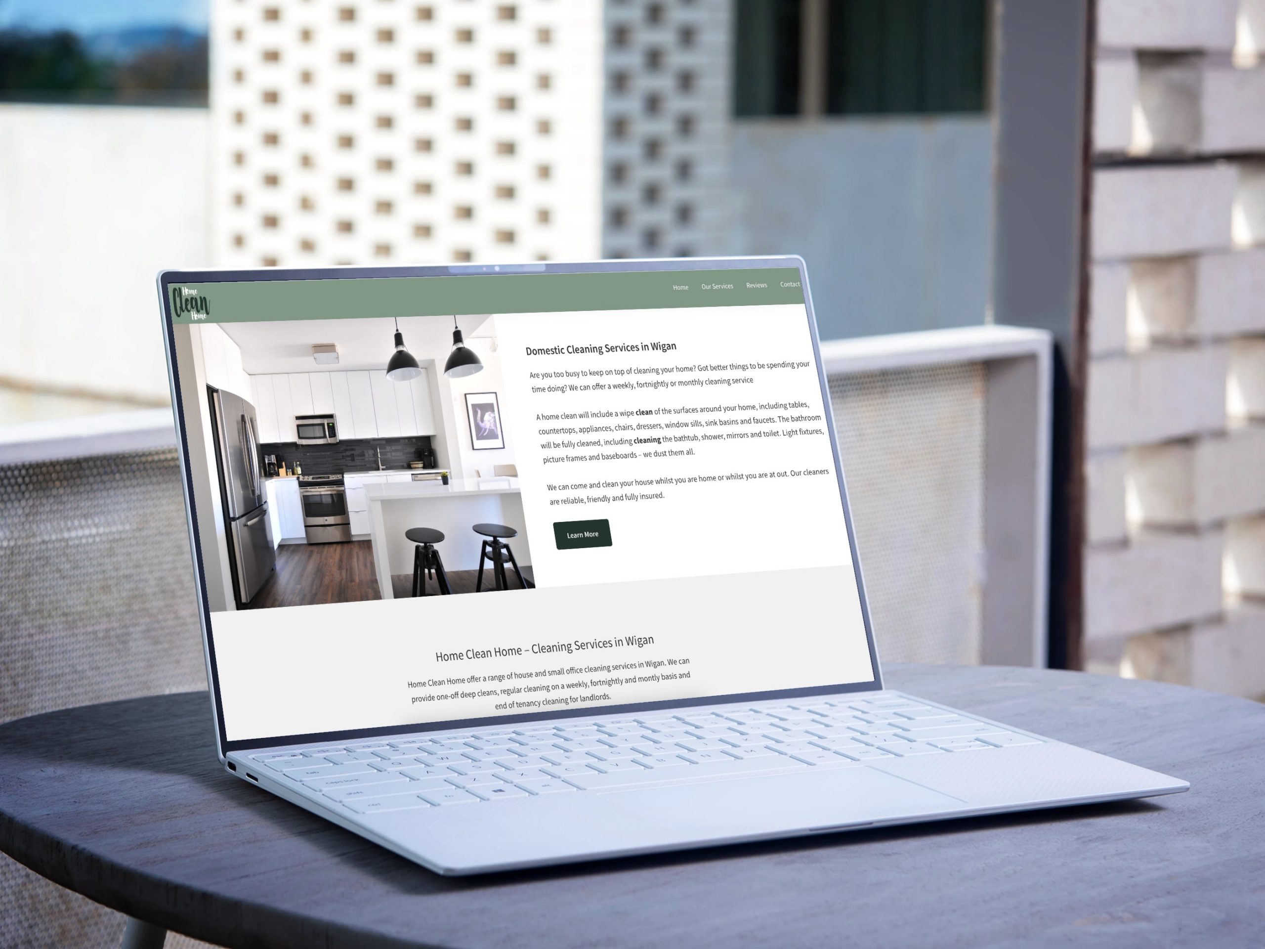 Home Clean Home | Website &#038; Logo