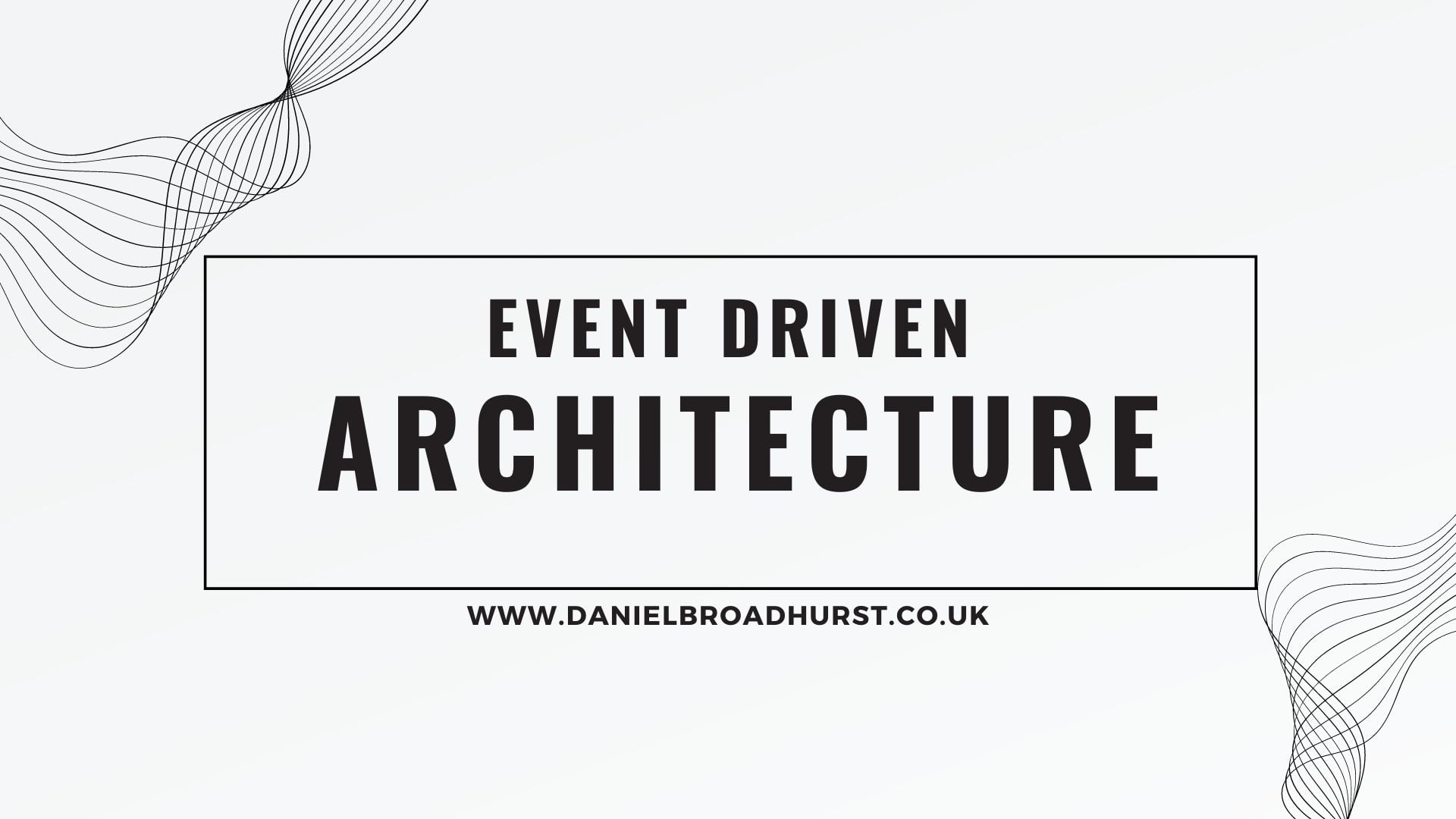Event Driven Architecture on AWS